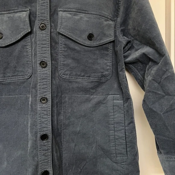 Madewell Blue Utility Jacket - Picture 4 of 8